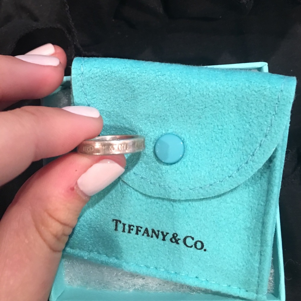 Tiffany & co. Authentic silver ring! Size 7!